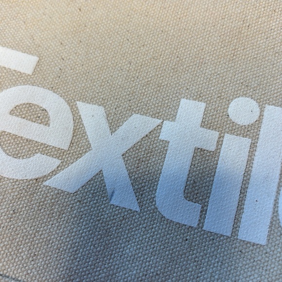 Knoll Textiles Tote Canvas Bag Mid Century Beige - Picture 3 of 5